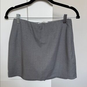 Abercrombie & Fitch Classic Gray Mini Skirt